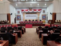 Gelar Rapat Paripurna, Pj Gubernur Sampaiakan 3 Raperda 