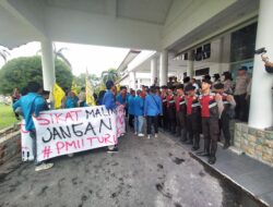 PMII Lakukan Aksi Demo Terkait ‘Maling Besar’ di Babel