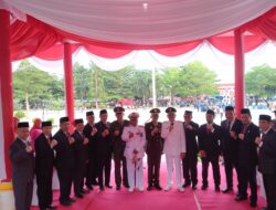 Penurunan Bendera Pusaka Berjalan Lancar, Ini Pesan Wakil Wako Pangkalpinang