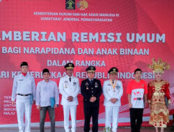 Beri Remisi Umum Bagi Napi dan Anak Binaan, Molen: Selamat Bergabung Kembali Dengan Keluarganya