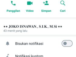 Waspada! Penipuan Modus Lelang dan Meminta Sejumlah Uang Mengatasnamakan AKBP Joko Isnawan