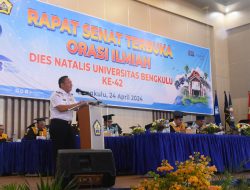 Kepala Bakamla RI Orasi Ilmiah di Hadapan Ribuan Mahasiswa Universitas Bengkulu