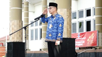 Pimpin Upacara Peringatan Harkitnas, Ini Pesan Sekda Mie Go kepada ASN Kota Pangkalpinang