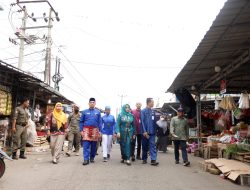 Pastikan Stok Aman Jelang Lebaran, Pemkot Pangkalpinang Sidak Pasar