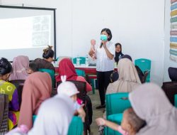 PT Timah Edukasi Warga Desa Lumut Soal Pencegahan Stunting