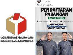 Kasus Postingan Oknum KID Babel Didalami Bawaslu, Rikky: “Saya Bukan PNS”