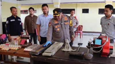 Terkesan Lucu, Polres Beltim Tetapkan 1 Tersangka Smelter Mini yang Belum Pernah Diperiksa