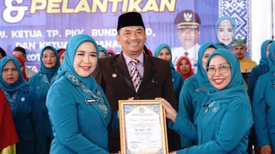 Yuniar Budi Utama Resmi Dilantik jadi Penjabat Ketua TP PKK Pangkalpinang