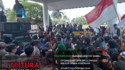 Sampaikan Tiga Tuntutan, Penambang di Babel akan Adakan Aksi Demo