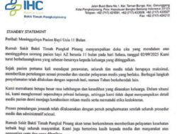 Miris, RSBT Pangkalpinang “Cuci Tangan” Atas Meninggalnya Bayi AZ