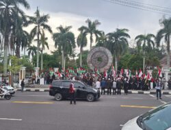 Peduli Palestina, Ratusan Masyarakat Babel gelar Aksi di Titik Nol Kilometer Pangkalpinang