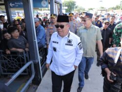Gubernur Hidayat Evaluasi Sistem Pelayanan Arus Mudik Pelabuhan Tanjung Kalian