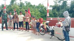 Jembatan Merah Putih di Dusun Tegak Rampung, Warga Sambut Penuh Syukur