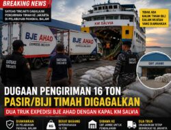 Satlap Tricakti Sebut Pengiriman Timah Ilegal ke Jakarta Berhasil Digagalkan