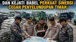 Satlap Tricakti Bersama Polda dan Kejati Babel Terus Persempit Jaringan Penyelundupan