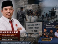 10 Ton Pasir Timah Disita dari Rumah Ketua DPC Gerindra Belitung, Lanal Babel Buru Aktor Intelektual