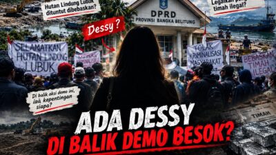 Dessy Disebut Terlibat dalam Demo di DPRD Babel Kamis Besok