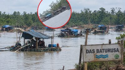 DAS Baturusa Digasak Tambang Timah Ilegal